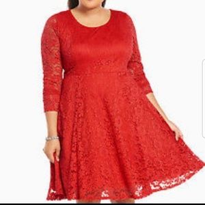 Brand new red dress from Torrid